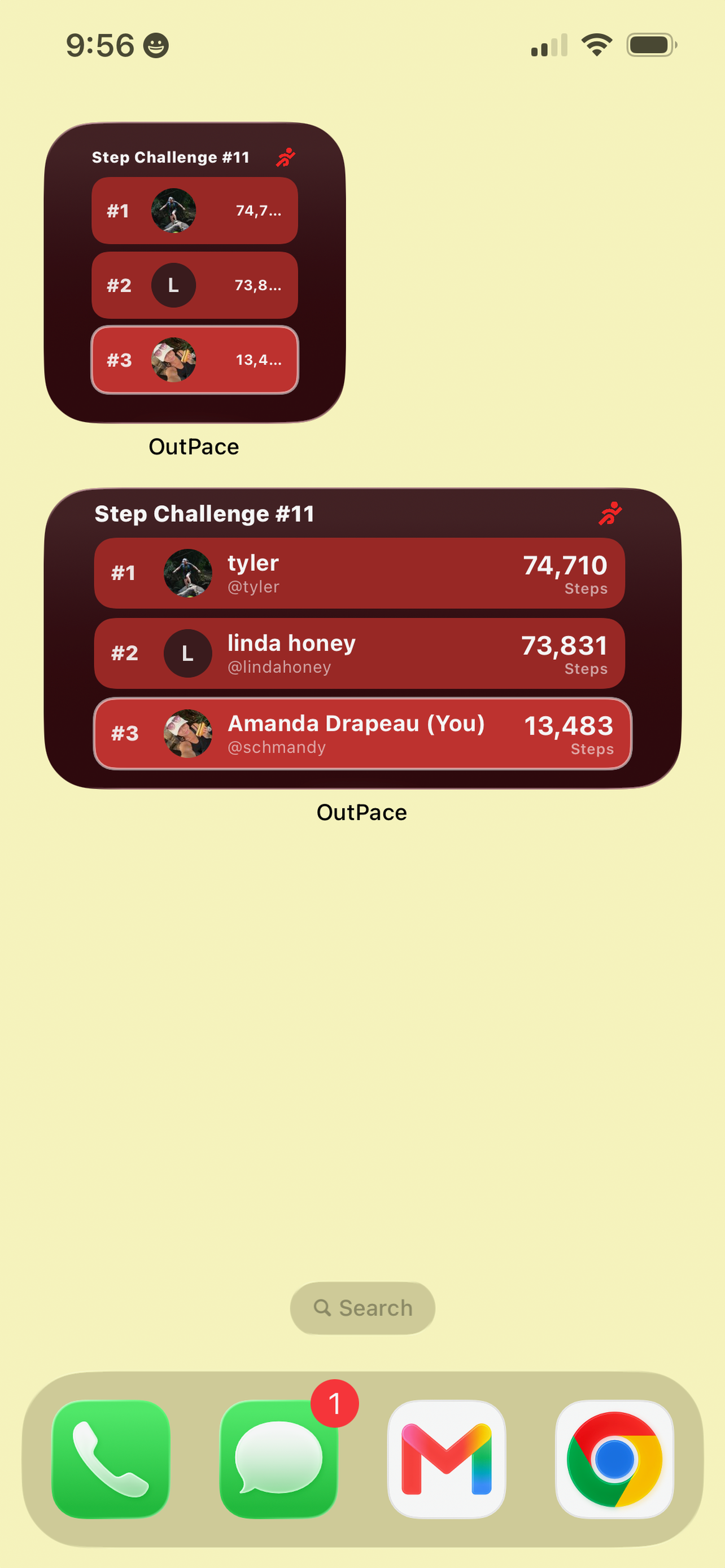 OutPace Fit screenshot 3