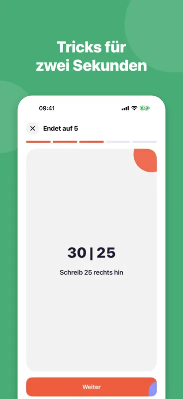 Quadratzahlen: Kopfrechnen screenshot 4 of 5