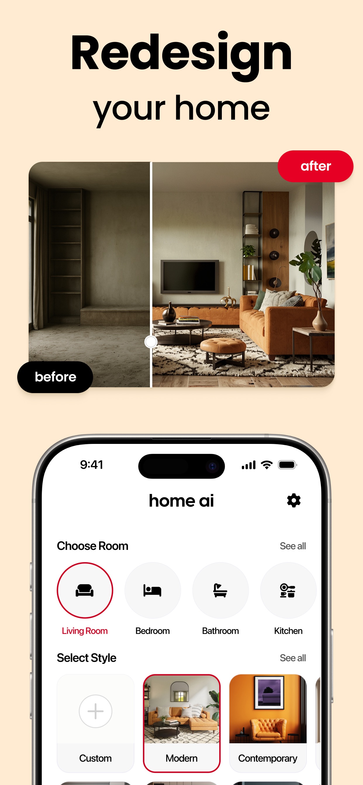 Home AI - AI Interior Design screenshot 3