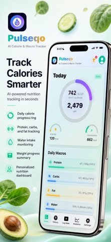 Pulseqo: Calorie Tracker Screenshot 4 of 8