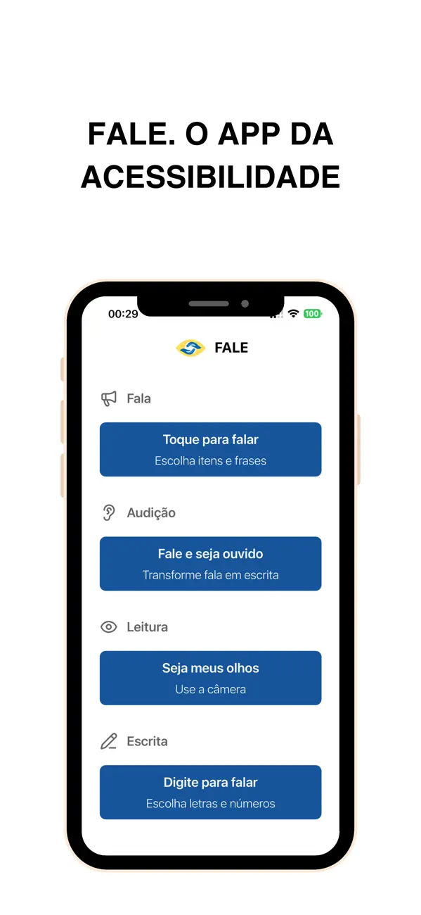 Screenshot #1 pour FALE - Acessibilidade