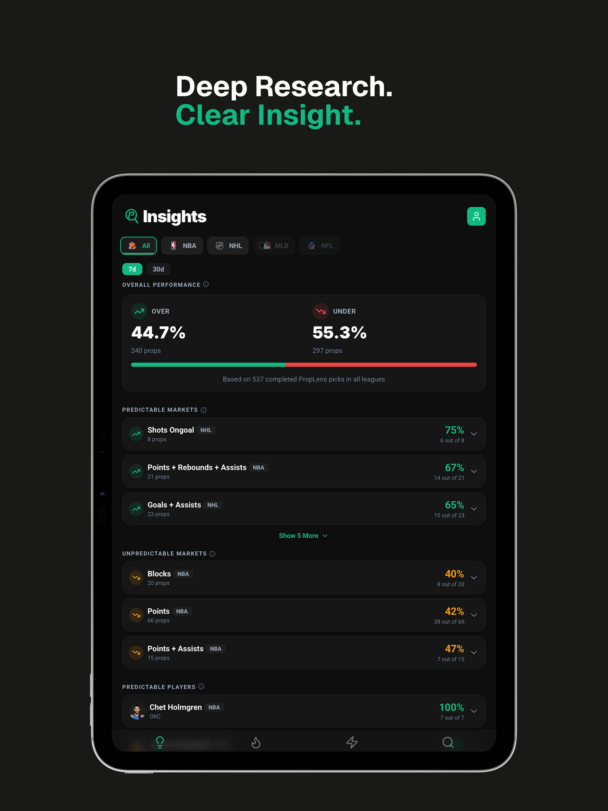 ParlayLens: Prop & Bet Scanner