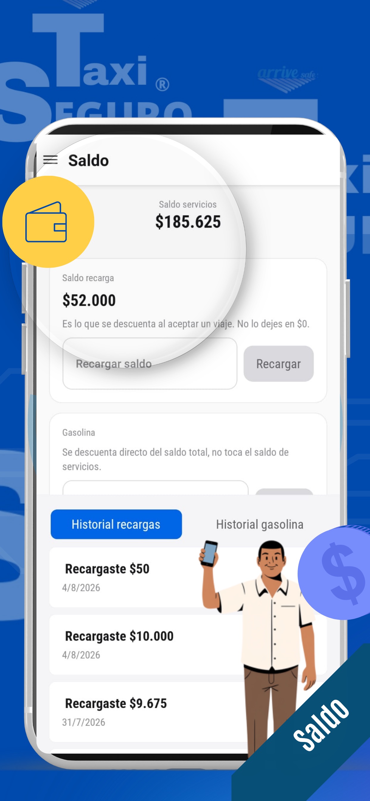 Screenshot 6 of Taxi Seguro App Conductor