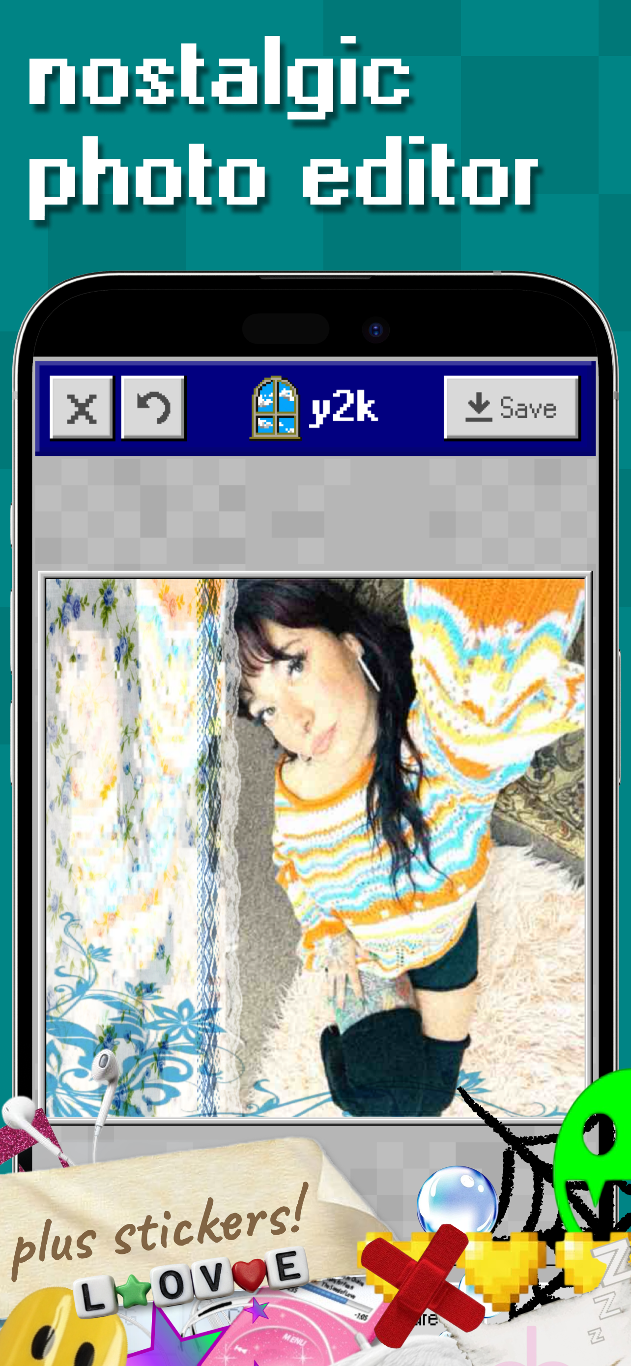 y2k: 2000s photo editor