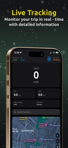 Digital Speedometer : GPS Test Screenshot 2 of 6