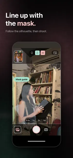 Firstgram: AI Reference Camera screenshot 2