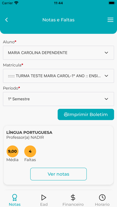 GALILEU - Pais e Alunos Screenshot