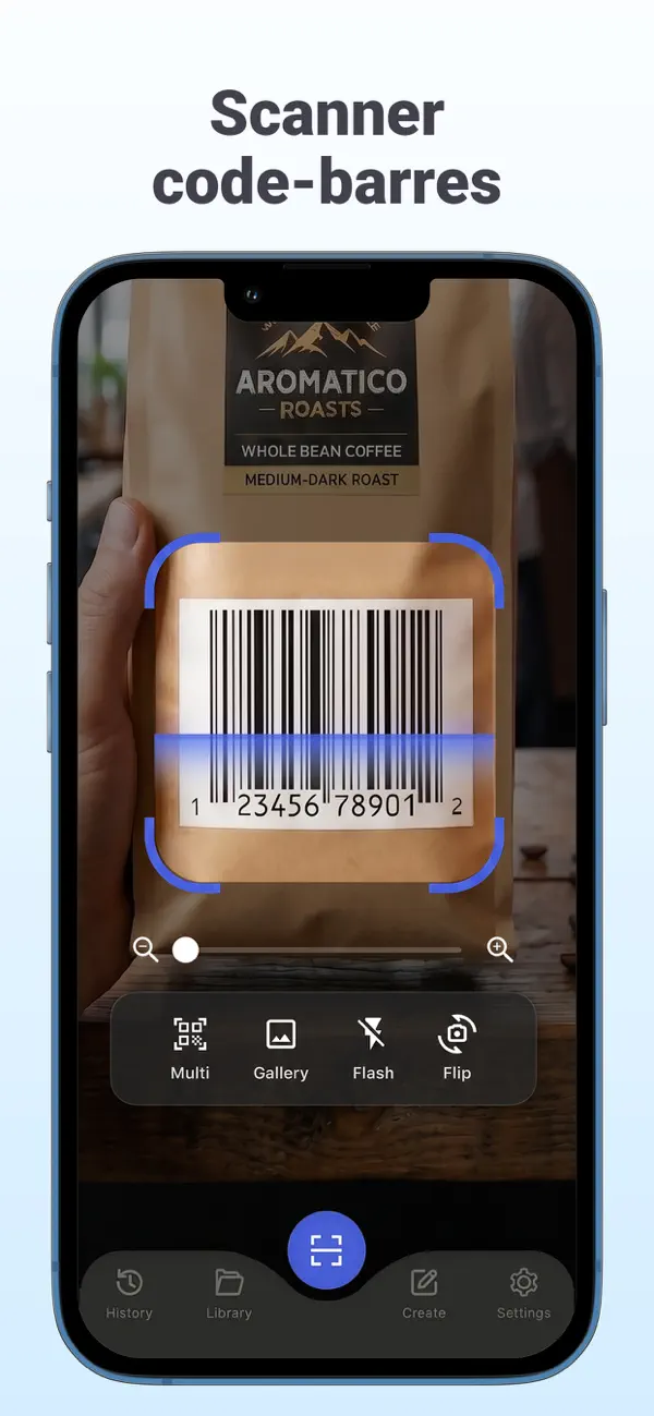 Screenshot #2 pour Scan QR et Code-barres