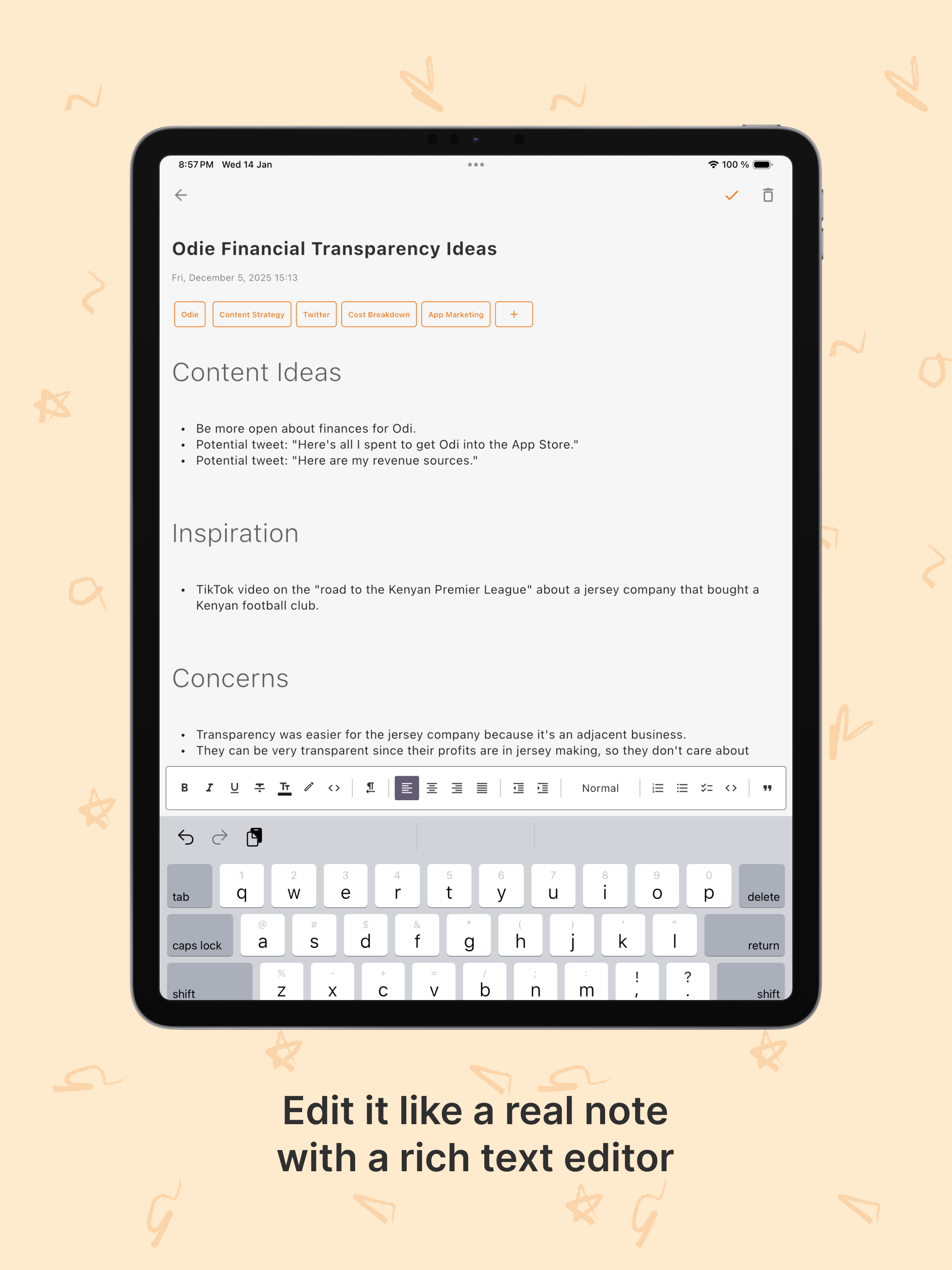 Odie: AI Voice Notes