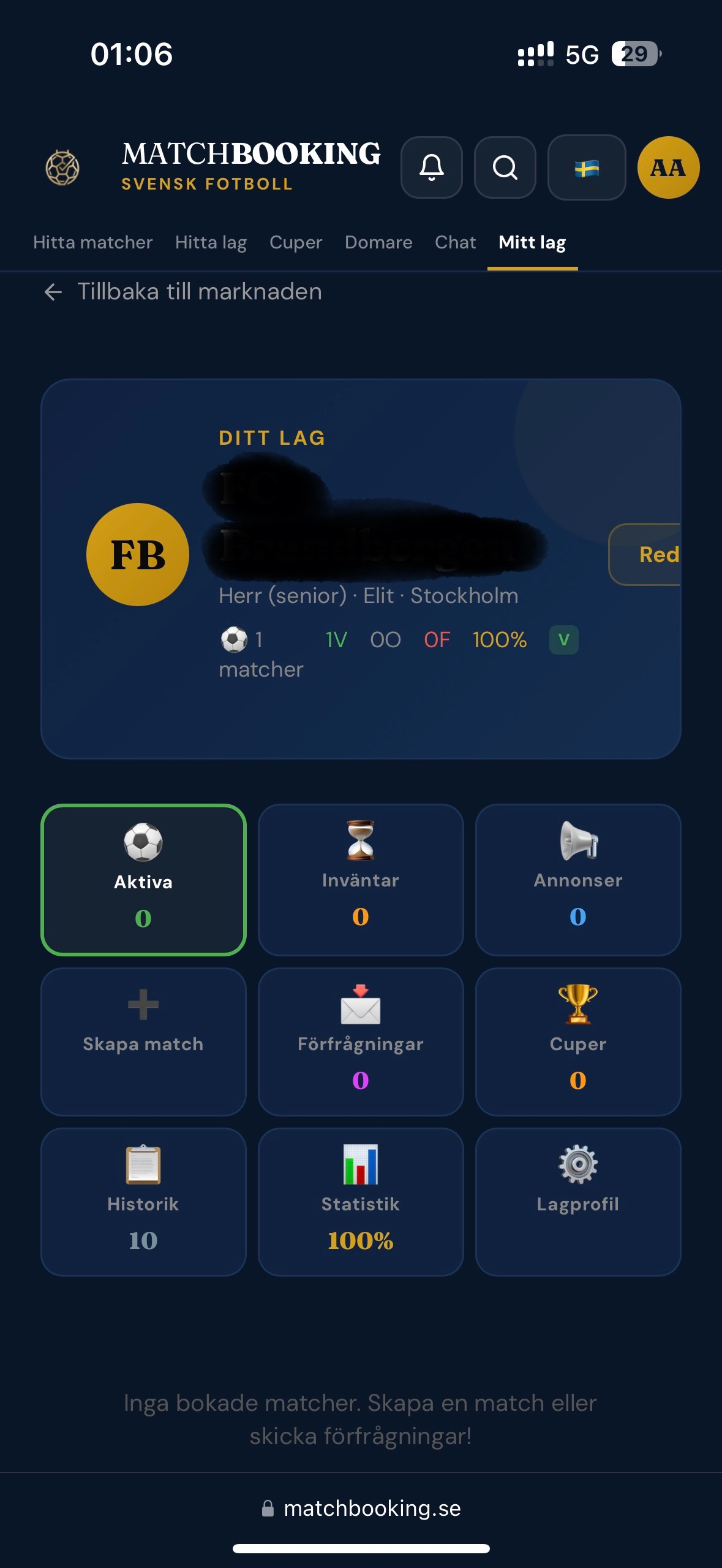MatchBooking screenshot 3
