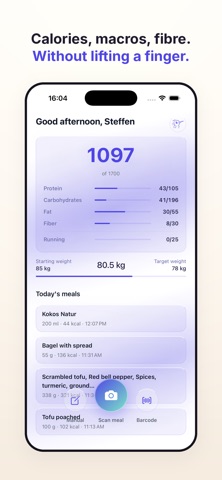 Kolibi: Calories by Photo screenshot