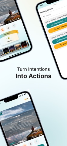 Visual Muslim: Goals & Habits screenshot
