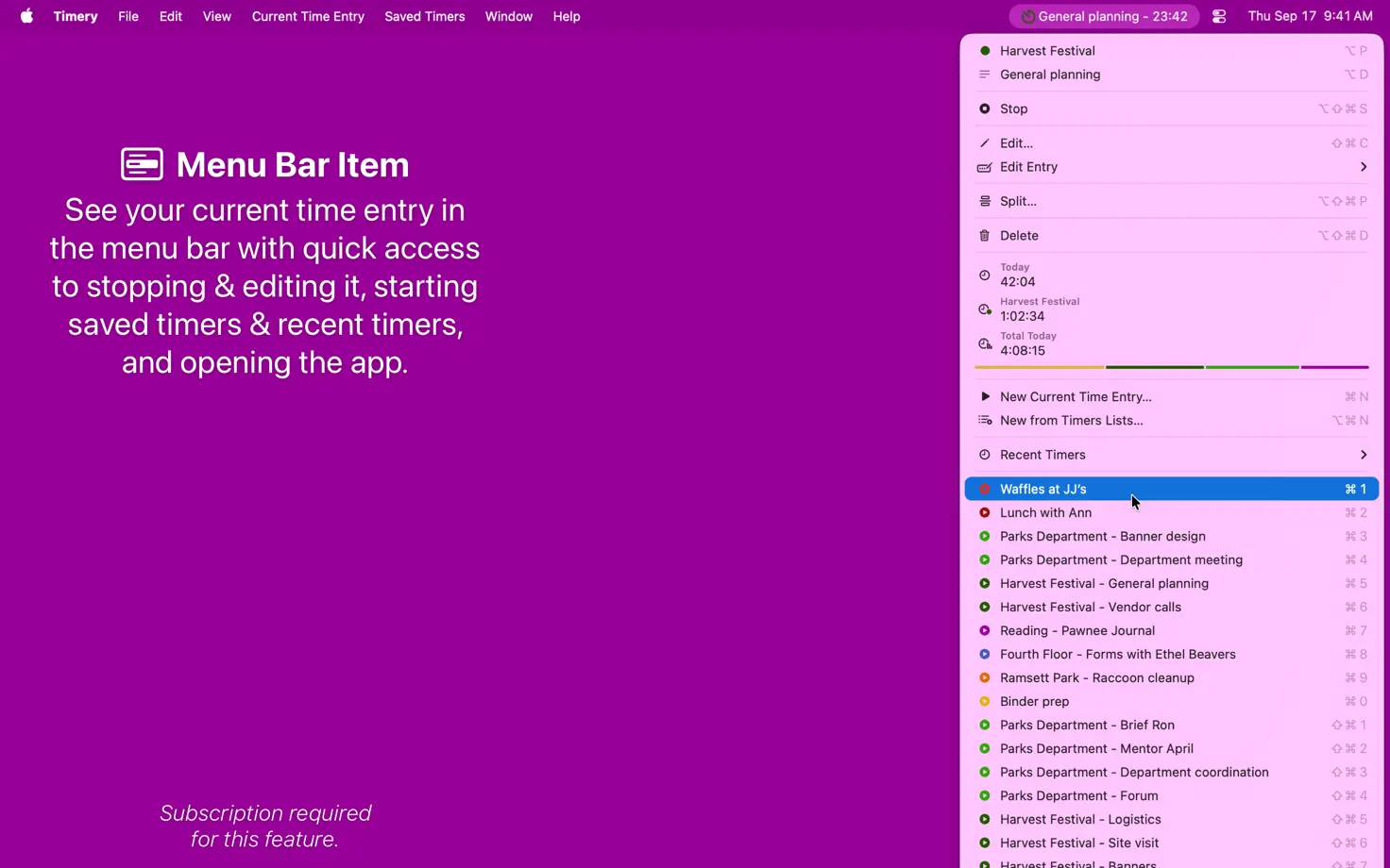 Timery, App Store screenshot 8