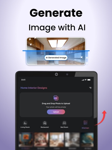 Ai Home Decorator House Design iPad screenshot