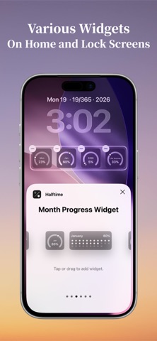 Halftime - Time Tracker Widget Screenshot 5 of 6