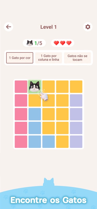 Meowdoku! screenshot 2