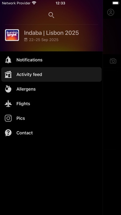Indaba Event App Screenshot