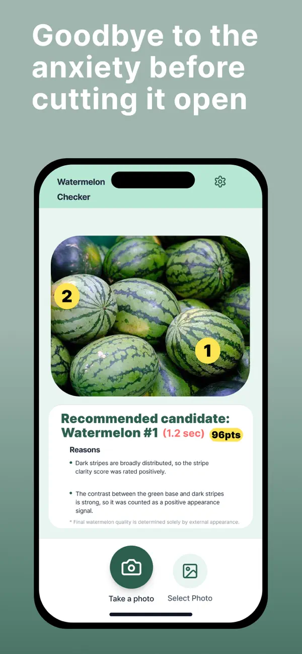 Screenshot #2 pour Watermelon Checker