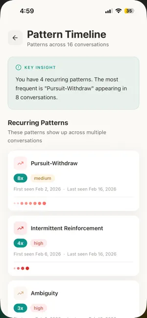 Attune: Relationship Patterns screenshot 3