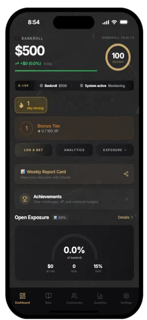 Bankroll OS screenshot 2