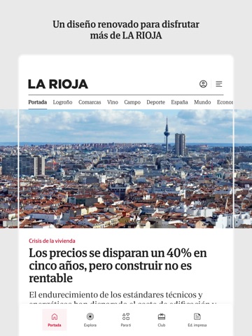 LA RIOJA+ iPad screenshot 1