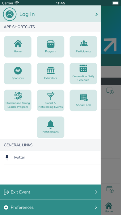 CIM Events Screenshot