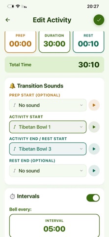 FlowTimer - Yoga & Meditation Screenshot 3 of 5