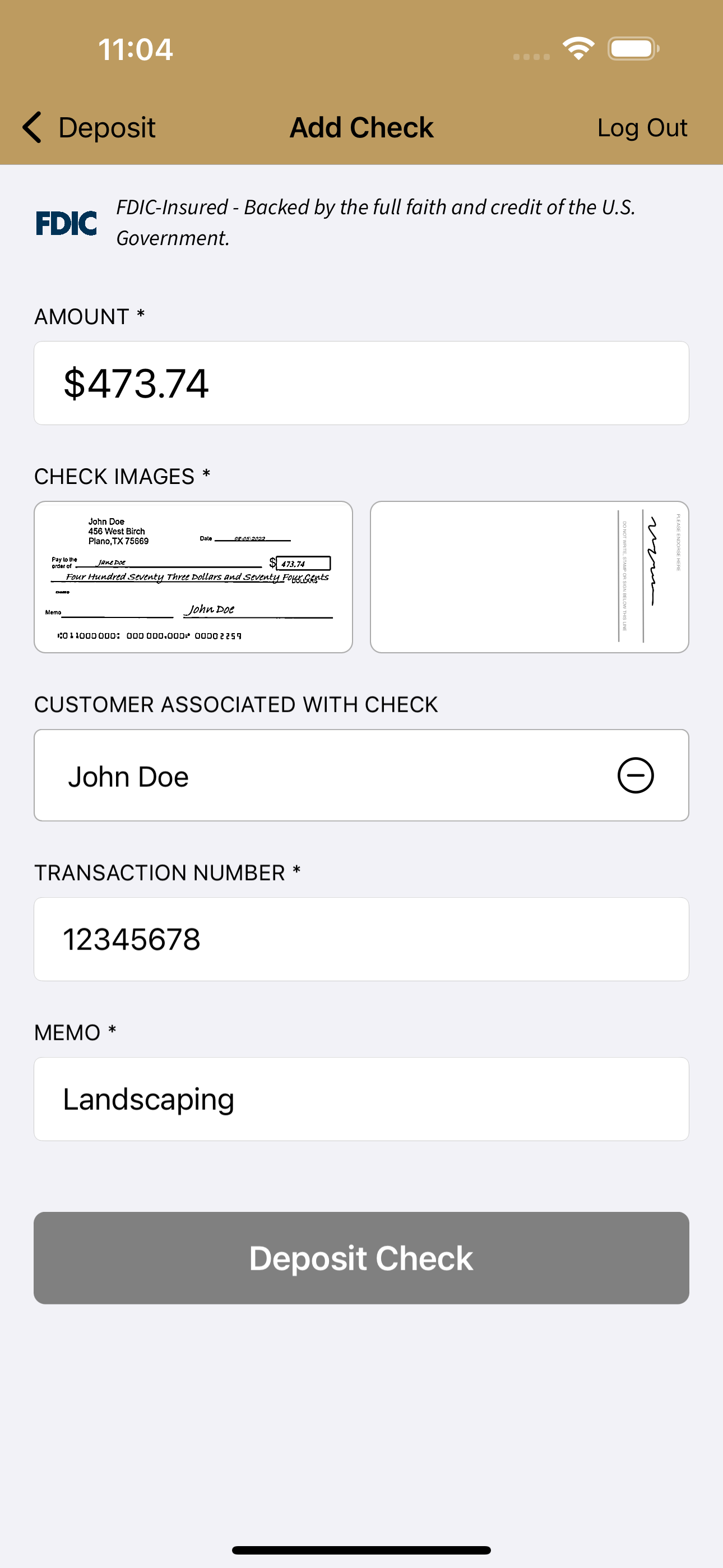 North State Business Deposit screenshot 4