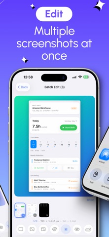 Screenshot Editor - Capspace iPhone screenshot