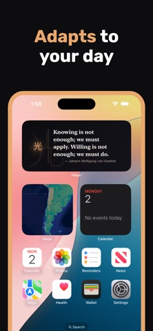Hikari - Daily Quotes Widget screenshot