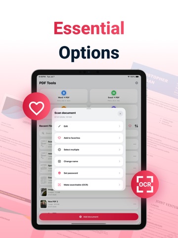 PDF24: PDF Converter & Creator iPad screenshot