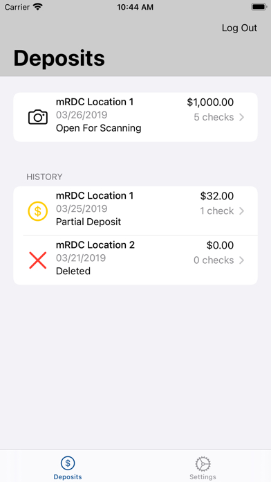 App screenshot