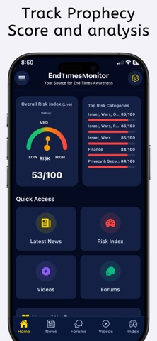 End Times Monitor and News screenshot