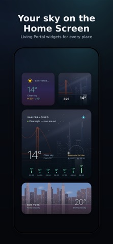 Atmos Weather iPhone screenshot