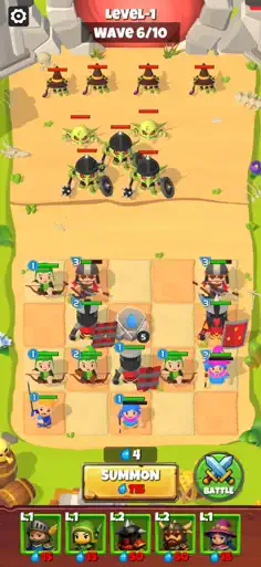 MergeHeroRoyale - Screenshot 1