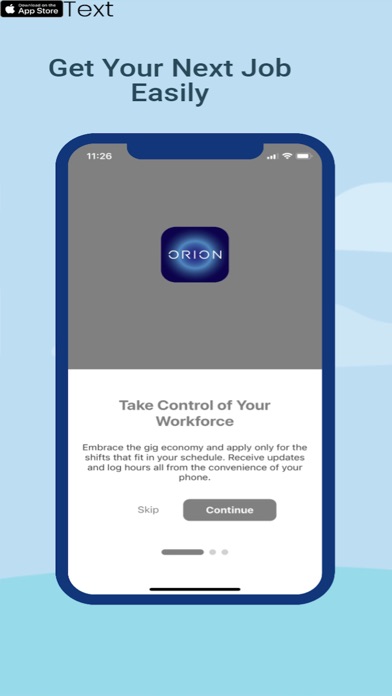 Orion Staffing Solutions Screenshot