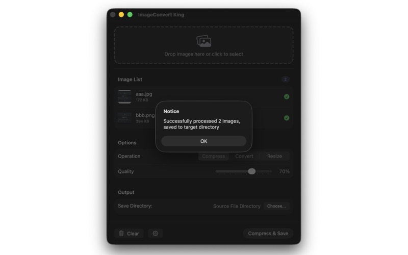 App screenshot
