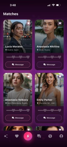 IntimateAI - Girlfriend & More iPhone screenshot