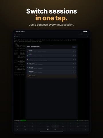 TermRover - SSH Terminal iPad screenshot
