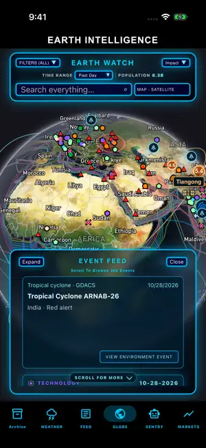EARTH INTEL screenshot 2