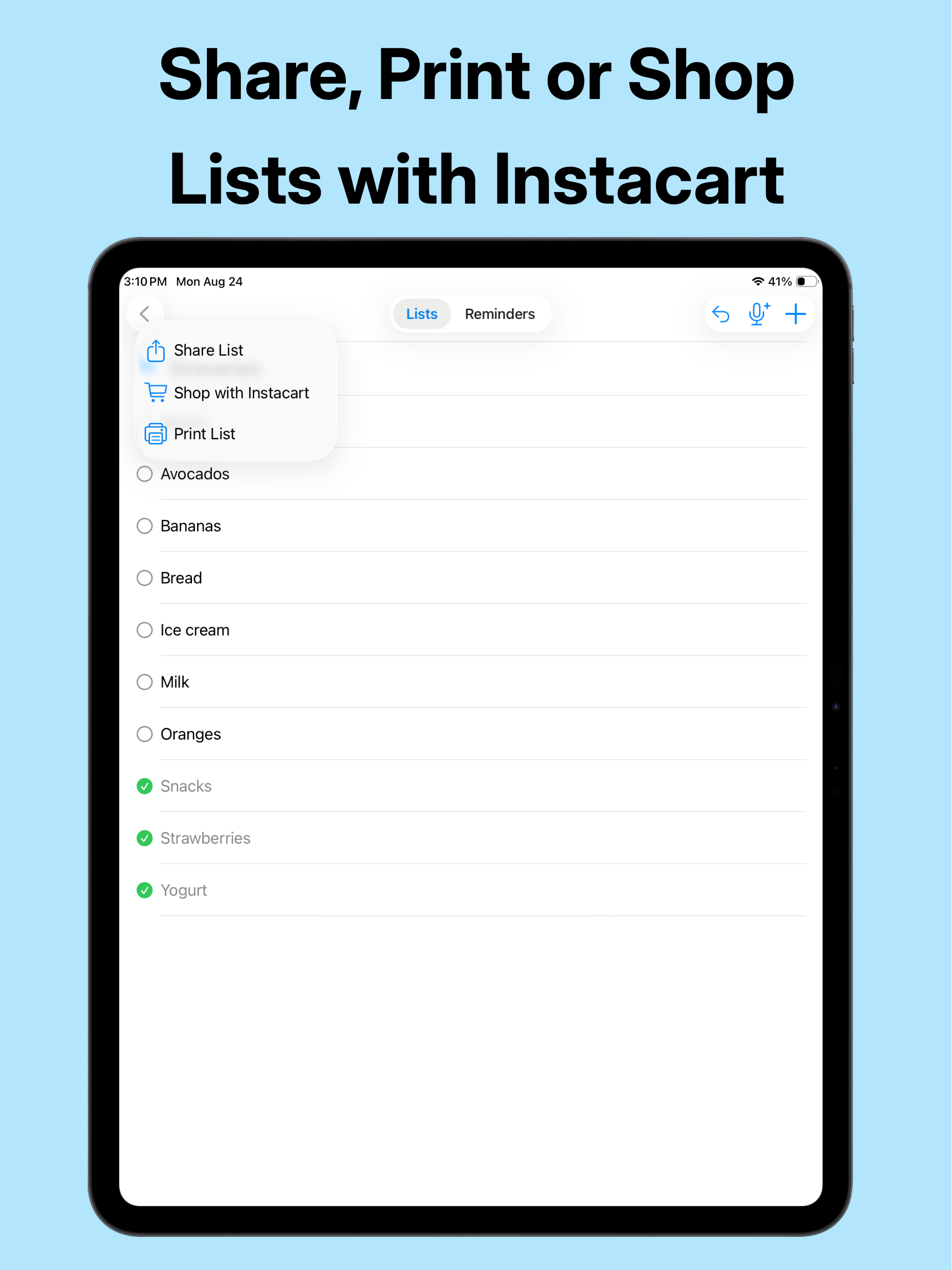Bright List: Grocery List screenshot 17
