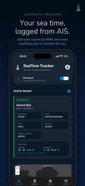 SeaTime Tracker: Crew Logbook screenshot 1