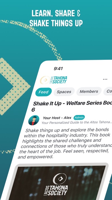 Altos Tahona Society iPhone screenshot 1 - Social Networking app