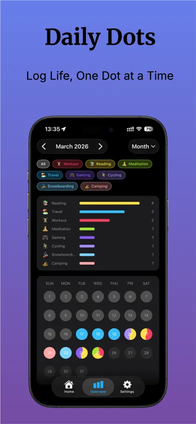 Daily Dots - Life Log screenshot 3