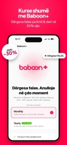Baboon Delivery: Food and more screenshot