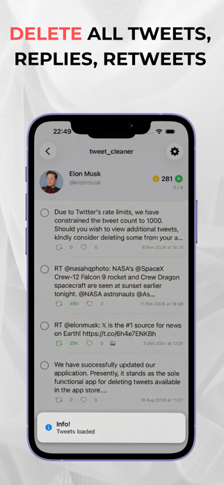 Tweet Cleaner for X Screenshot 1 of 5