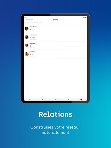 DFCGconnect iPad screenshot