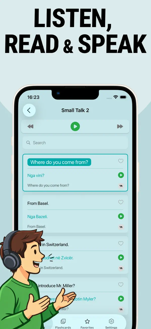Screenshot #3 pour Learn Albanian - Lentil