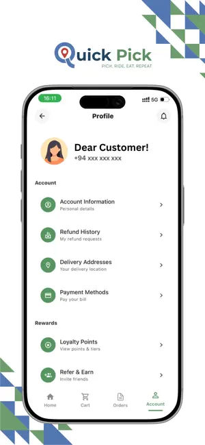 QuickPick-Customer screenshot 2