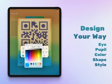 Pretty QR Code Generator iPad screenshot